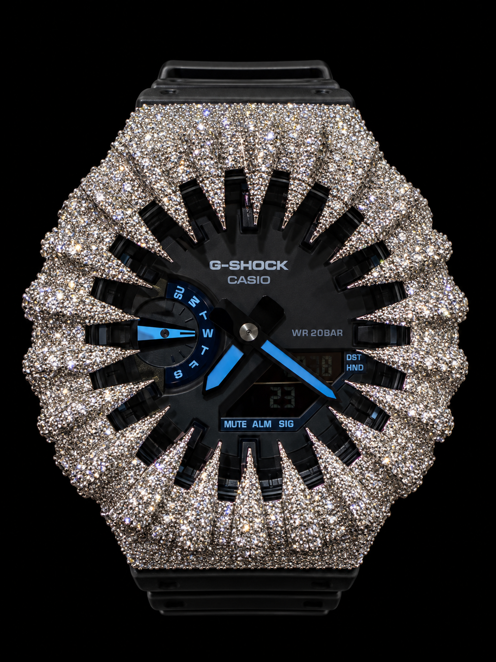 Iced Silver Clawed Edition - GA2100