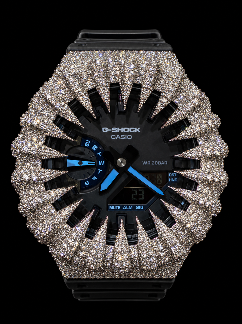 Iced Silver Clawed Edition - GA2100